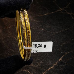 Begagnad Armring – 21K - 2st. - 16,34g