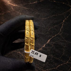 Begagnad Armring – 21K - 2st. - 22,46g