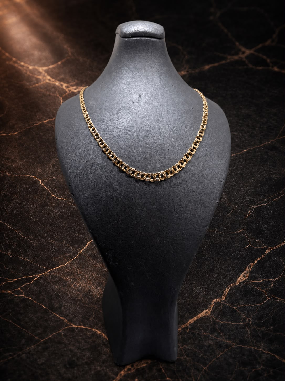 Begagnad Bismarck Halsband 18k - 9,10g