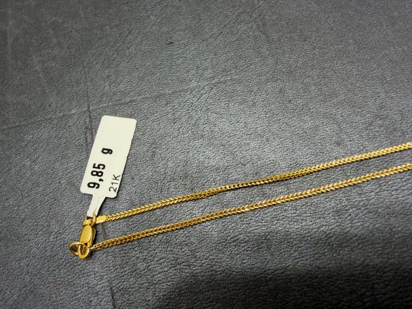 Begagnad Halsband –  med Hänge 21k - 9,85g - Bild 4