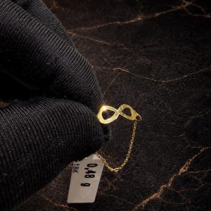 Begagnad lös-ring i 18K - 0,48g