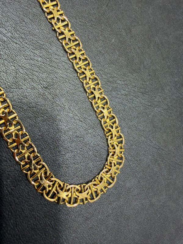 Begagnad X-länk Halsband 18k - 31,23g - Bild 3