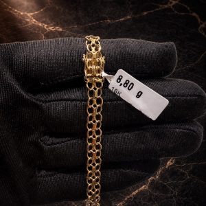 Begagnad X-länk Armband 18K - 8,80g