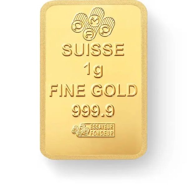 PAMP Suisse 12x1 gram multigram guldtacka -  Lady Fortuna - Bild 5