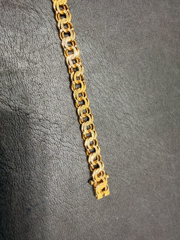 Begagnad Bismarck Armband 18K - 13,33g - Bild 2