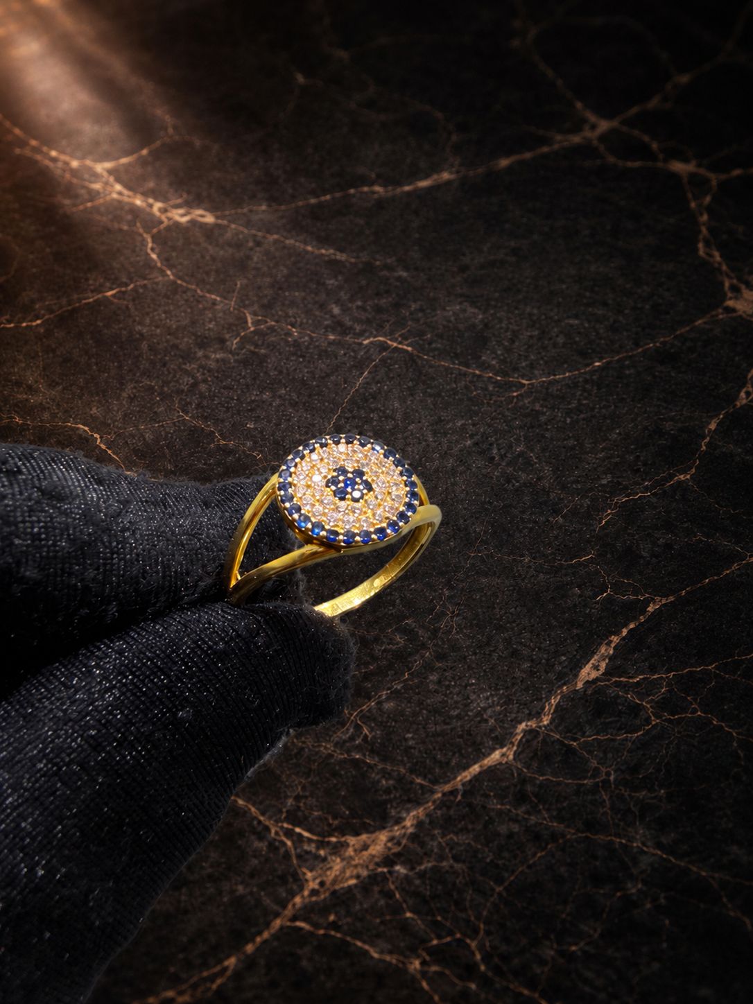 Begagnad ring i 21K - 2,25g
