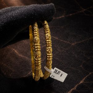 Begagnad Armring 21k - 2 st.- 26,61 g