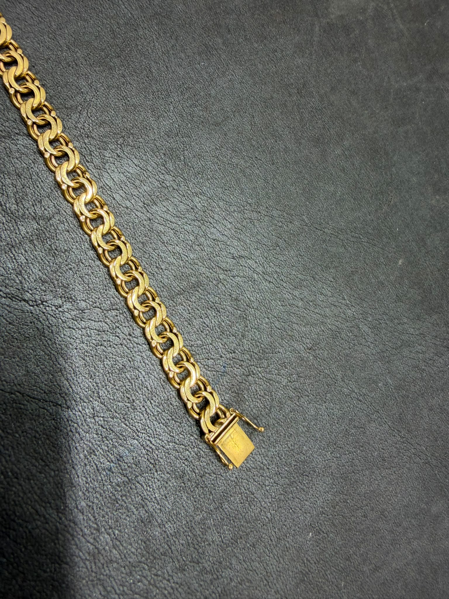 Begagnad Bismarck Armband 18K - 18,50g - Bild 4