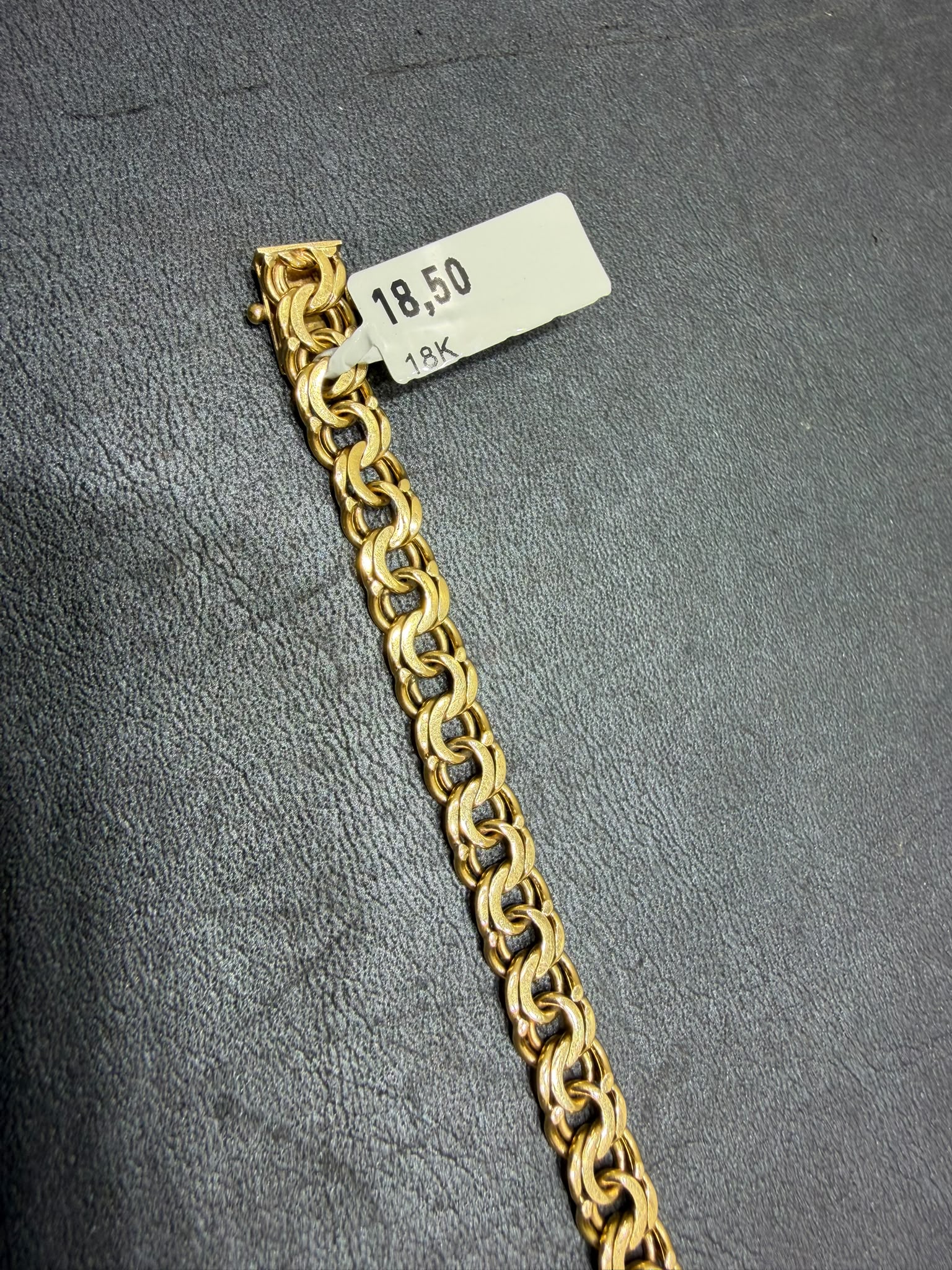 Begagnad Bismarck Armband 18K - 18,50g - Bild 3