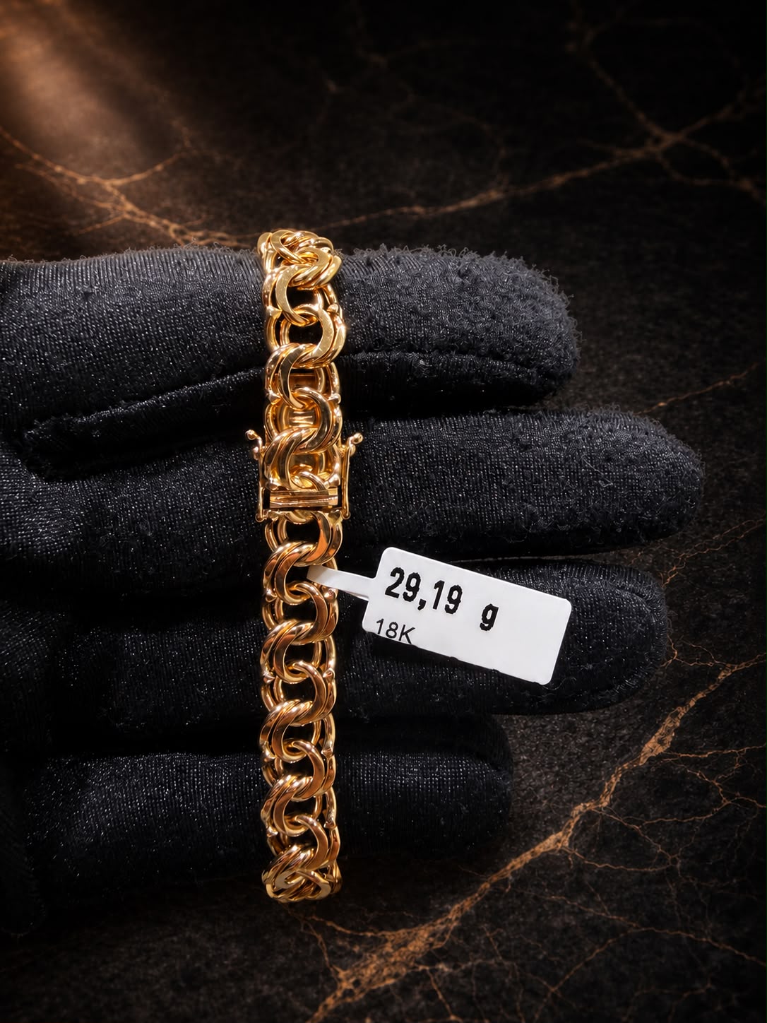 Begagnad Bismarck Armband 18K - 29,19g