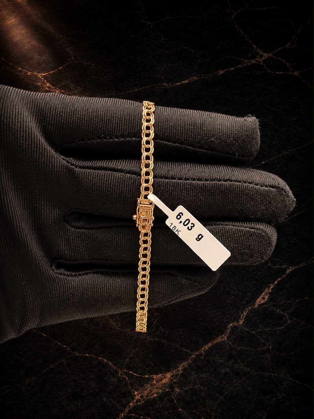 Begagnad Bismarck Armband 18K - 6,03g