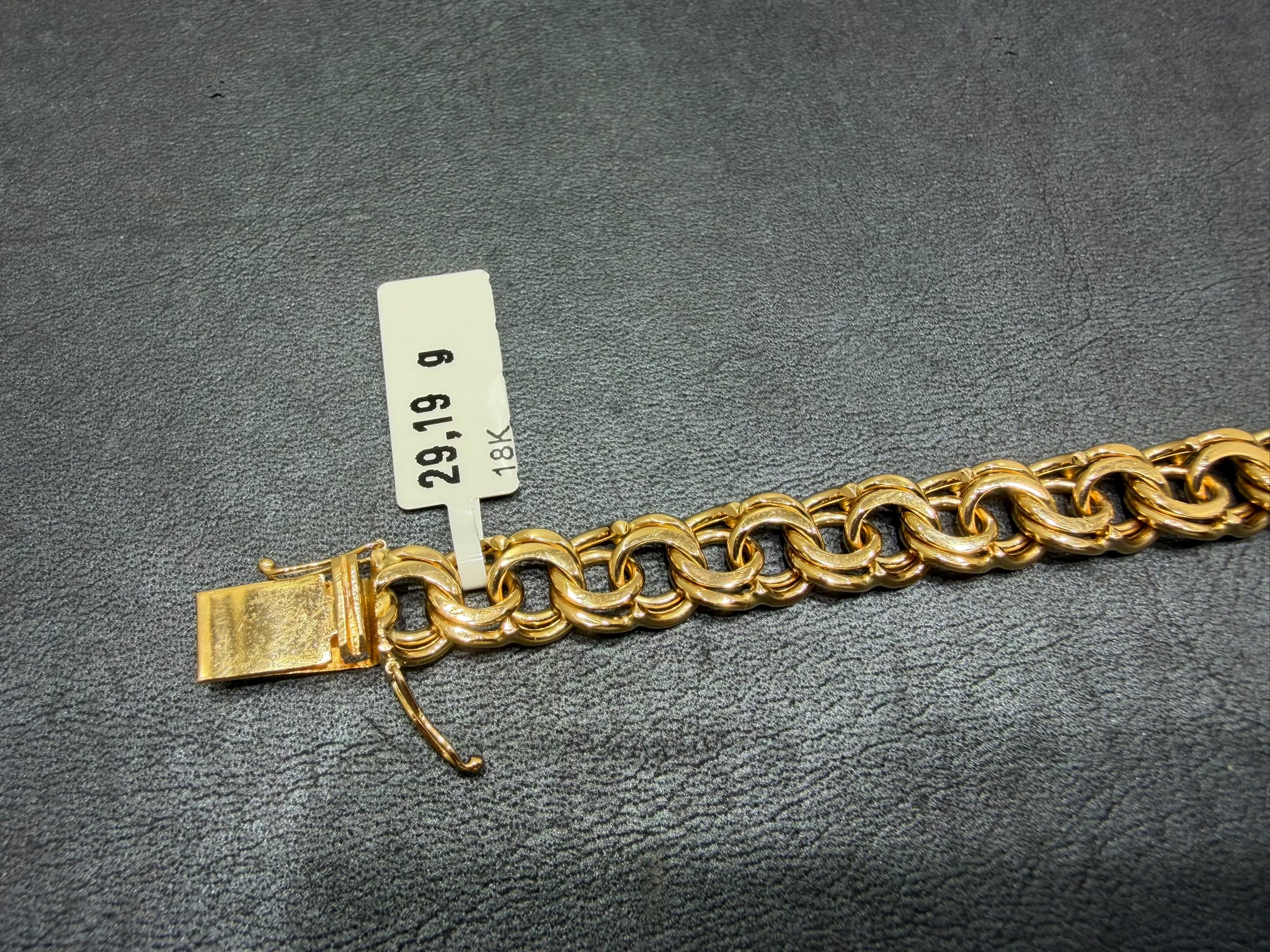 Begagnad Bismarck Armband 18K - 29,19g - Bild 4
