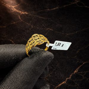 Begagnad ring i 21K - 1,60g