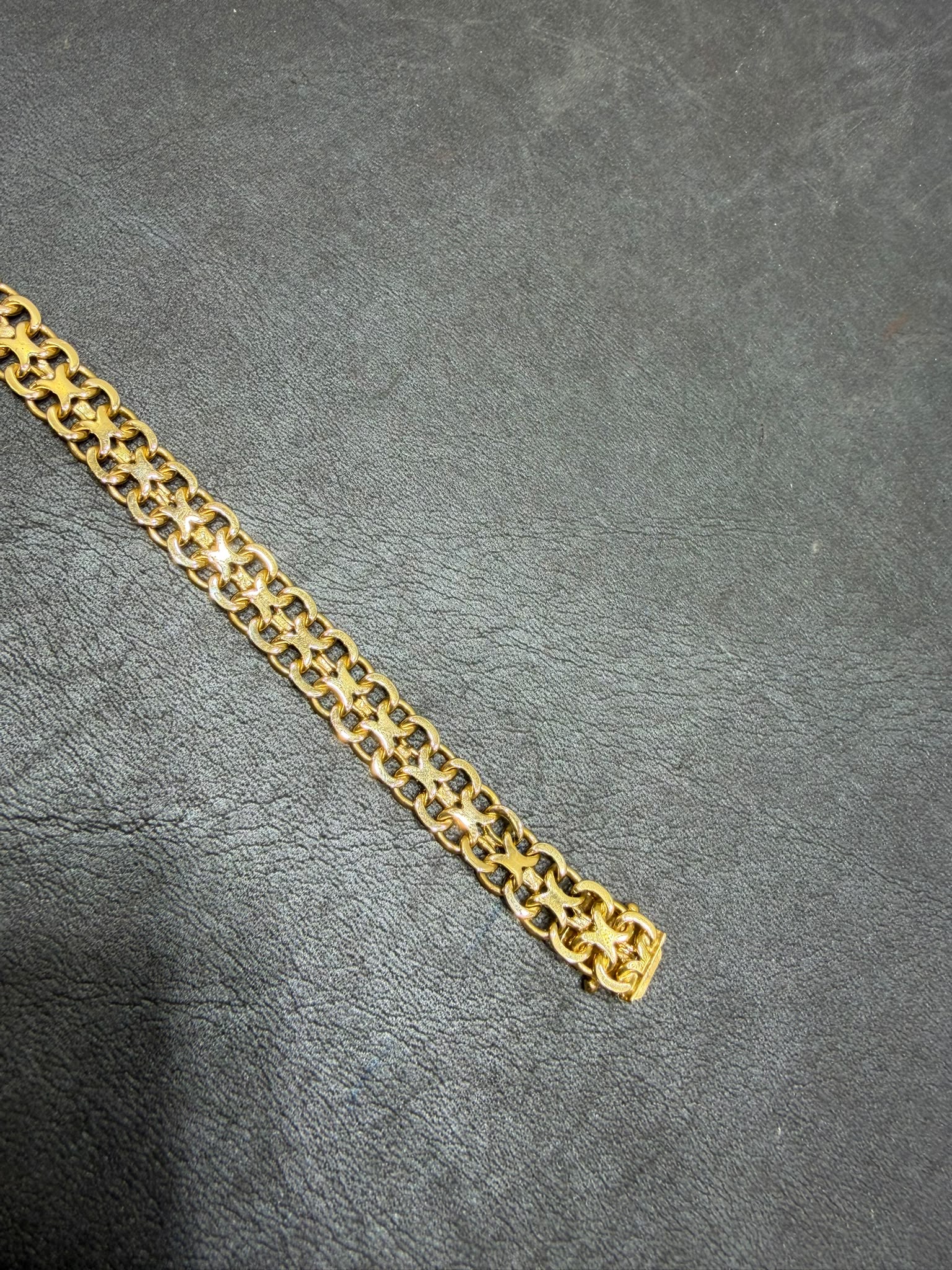 Begagnad X-länk Armband 18K - 19,31g - Bild 4