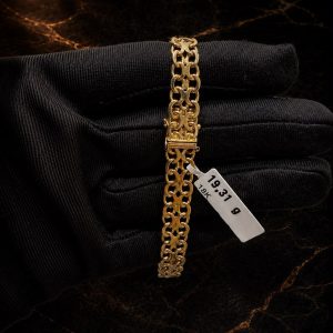 Begagnad X-länk Armband 18K - 19,31g