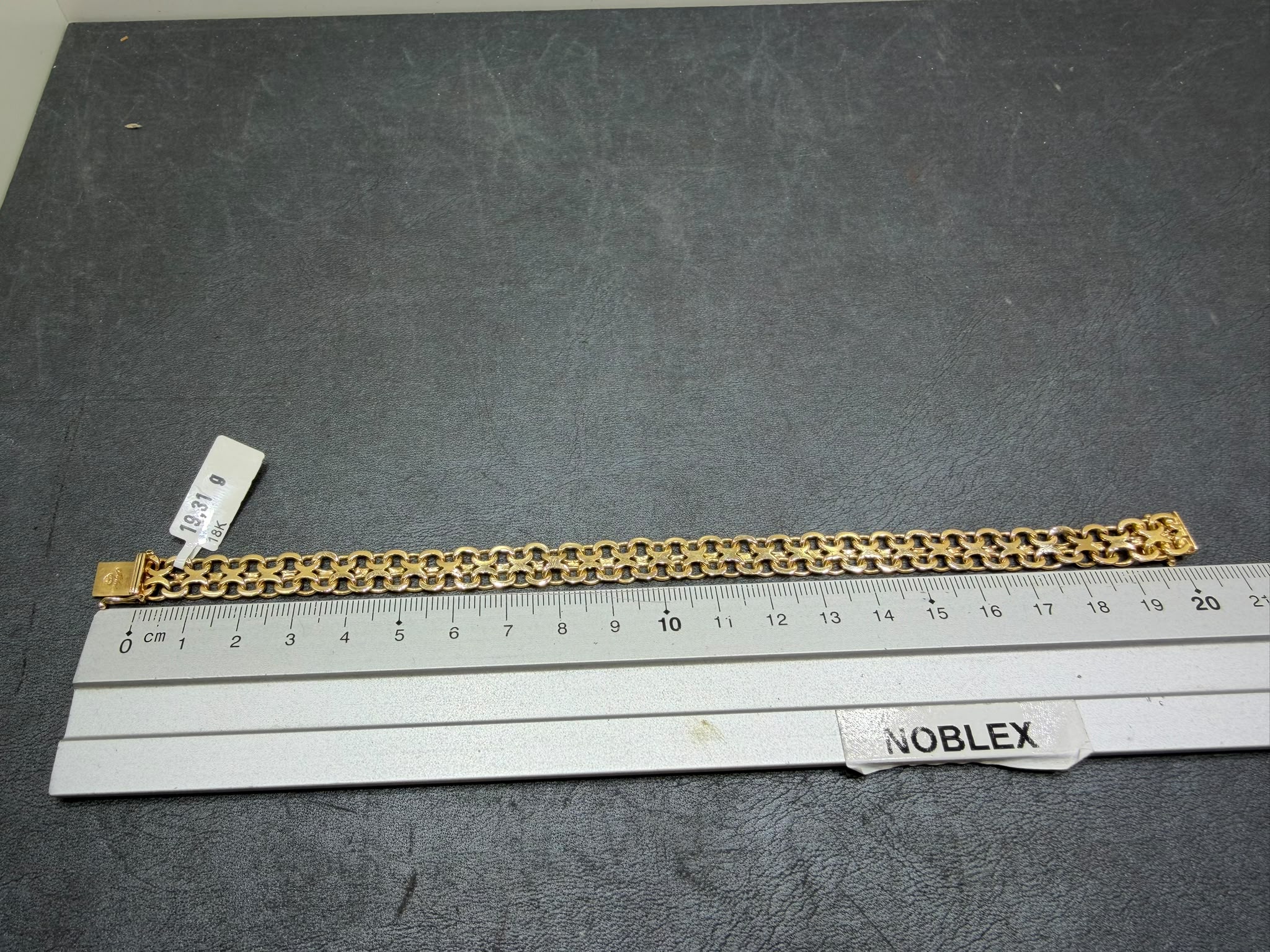 Begagnad X-länk Armband 18K - 19,31g - Bild 2