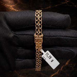 Begagnad X-länk Armband 18K - 11,79g