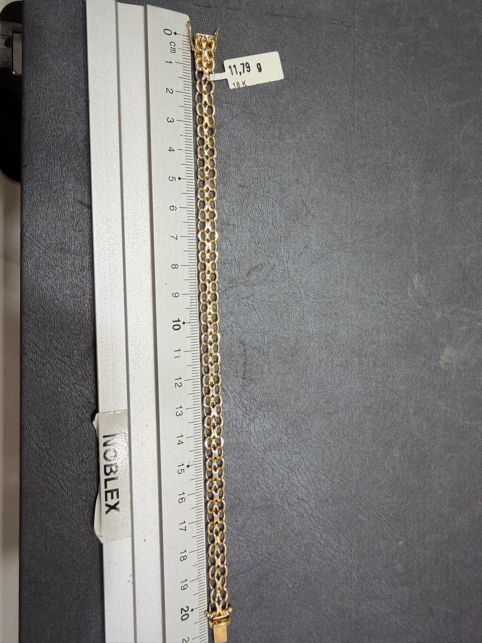 Begagnad X-länk Armband 18K - 11,79g - Bild 2
