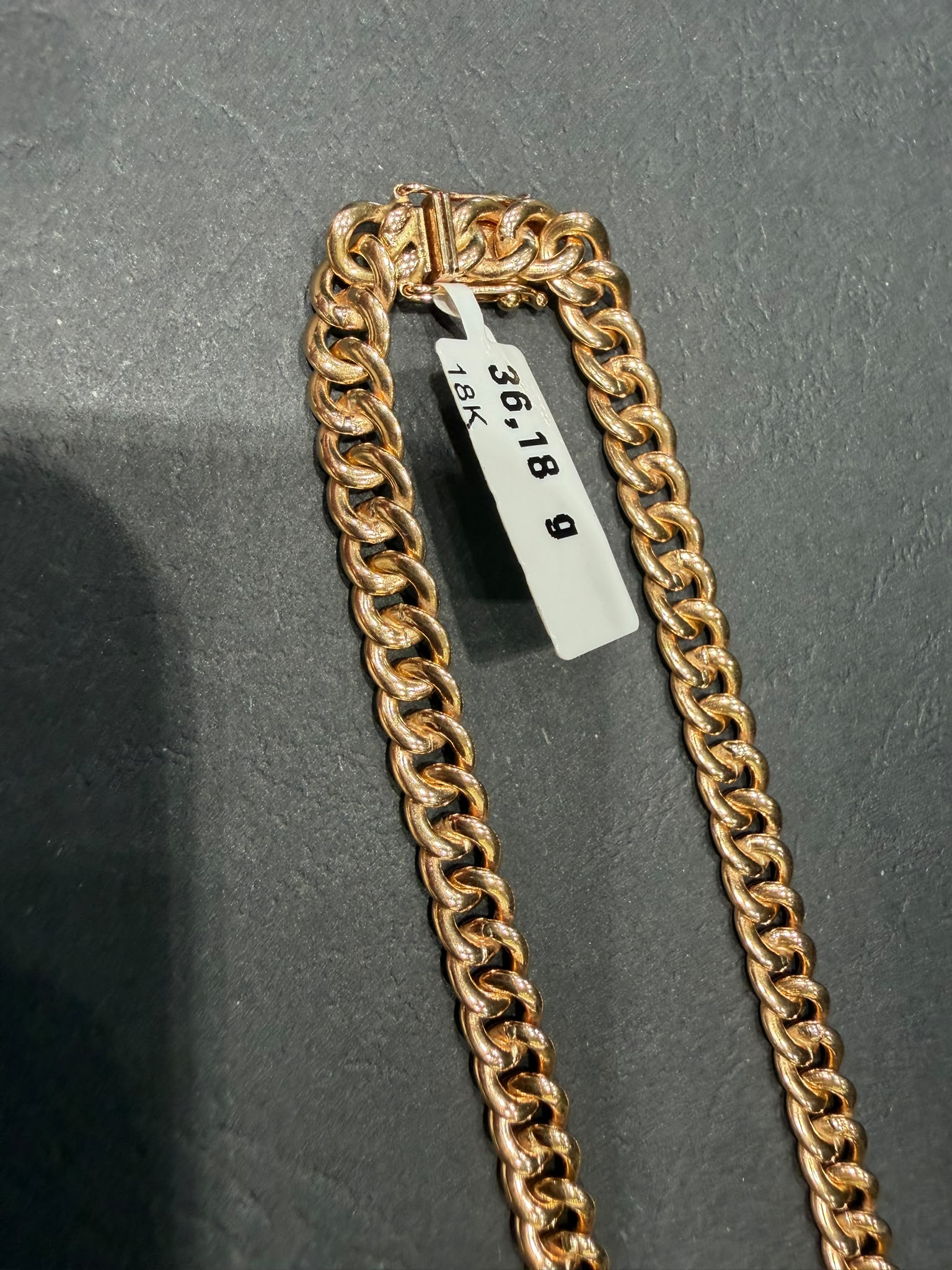 Begagnad Halsband 18k - 36,18g - Bild 3
