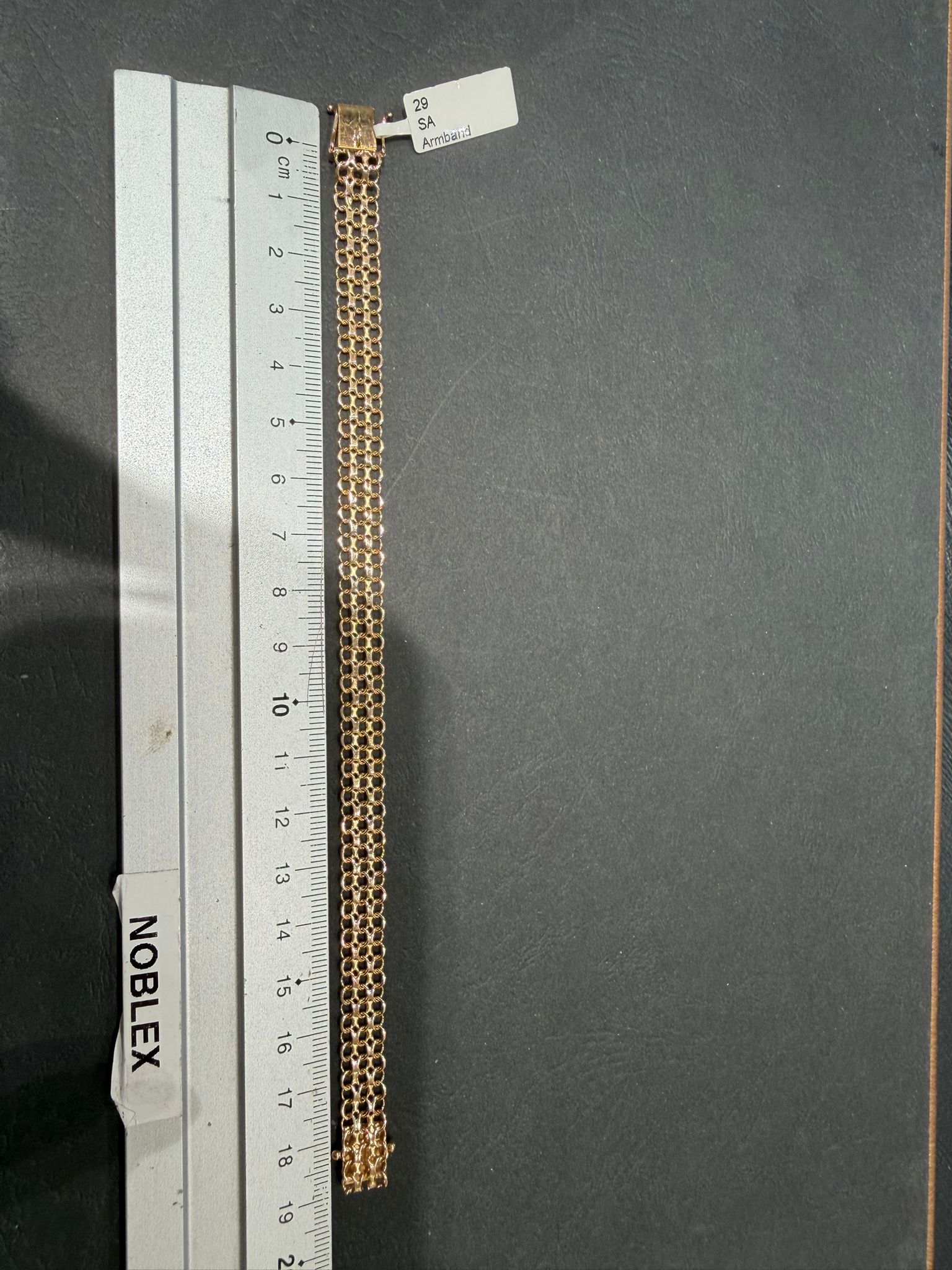 Begagnad X-länk Armband 18K - 10,08g - Bild 2