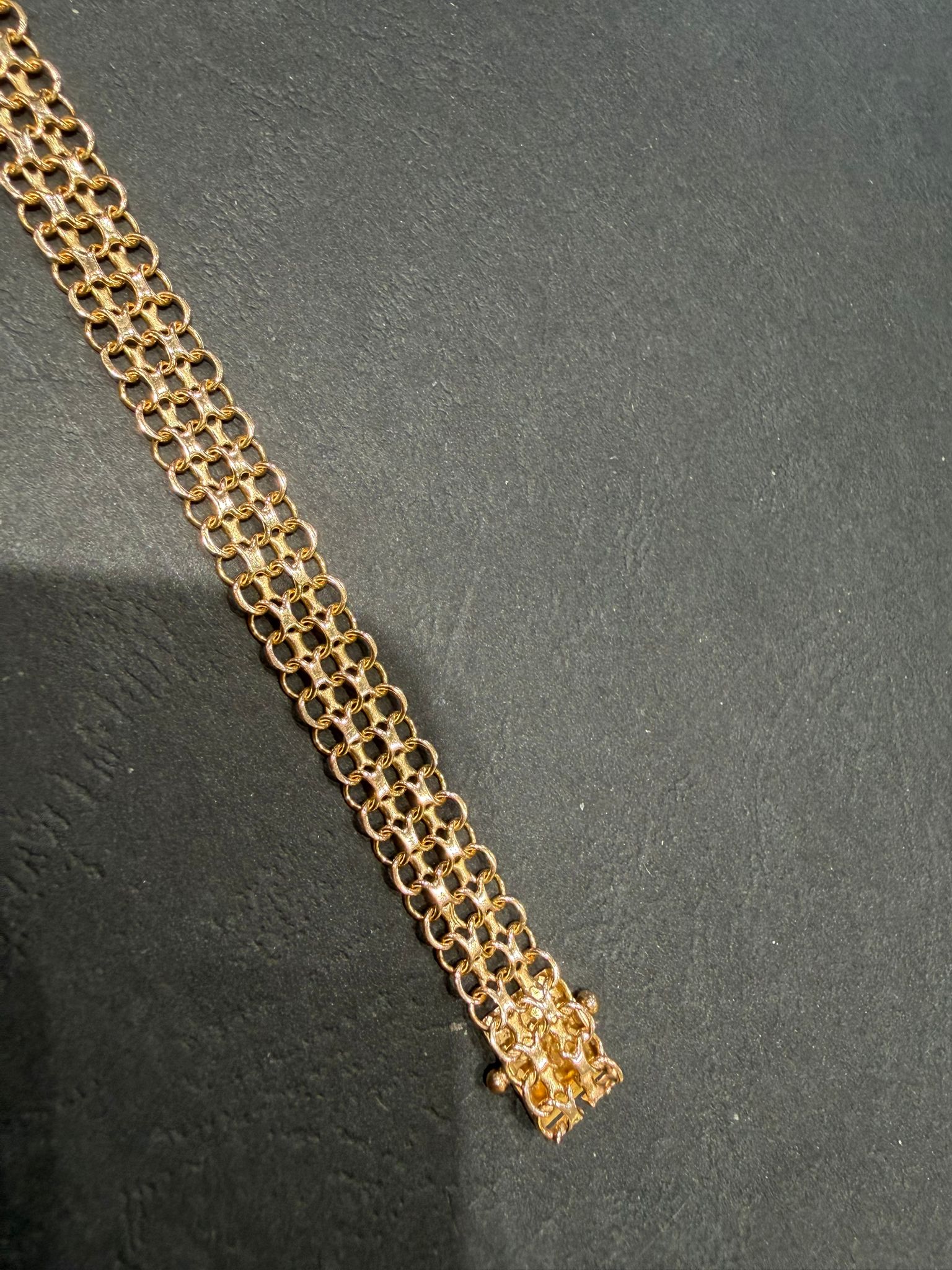 Begagnad X-länk Armband 18K - 10,08g - Bild 4