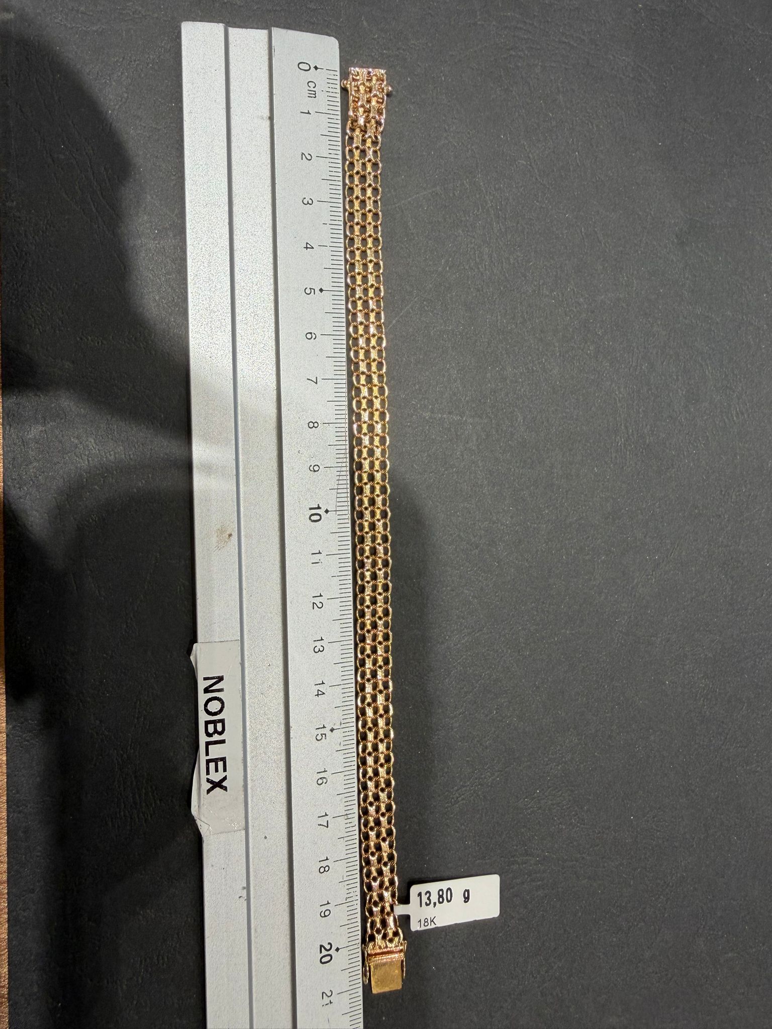 Begagnad X-länk Armband 18K - 13,80g - Bild 2