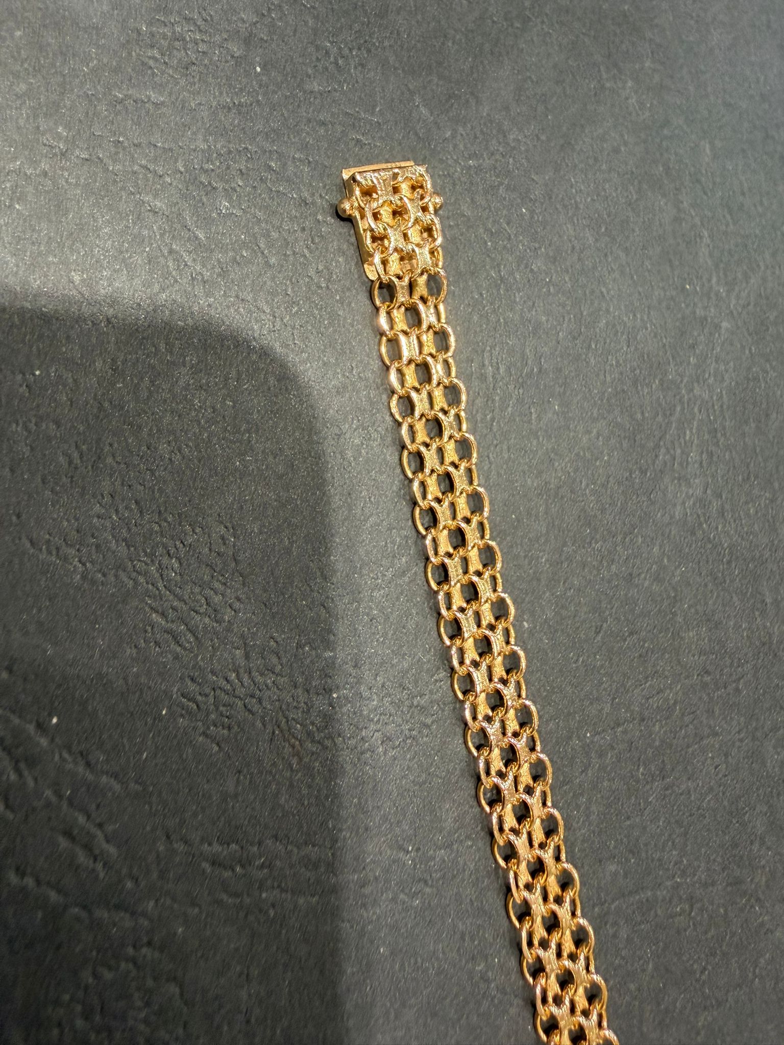 Begagnad X-länk Armband 18K - 13,80g - Bild 3