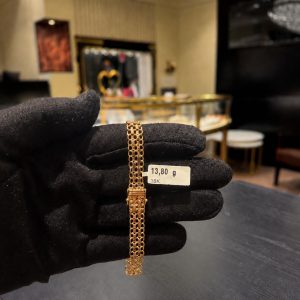 Begagnad X-länk Armband 18K - 13,80g