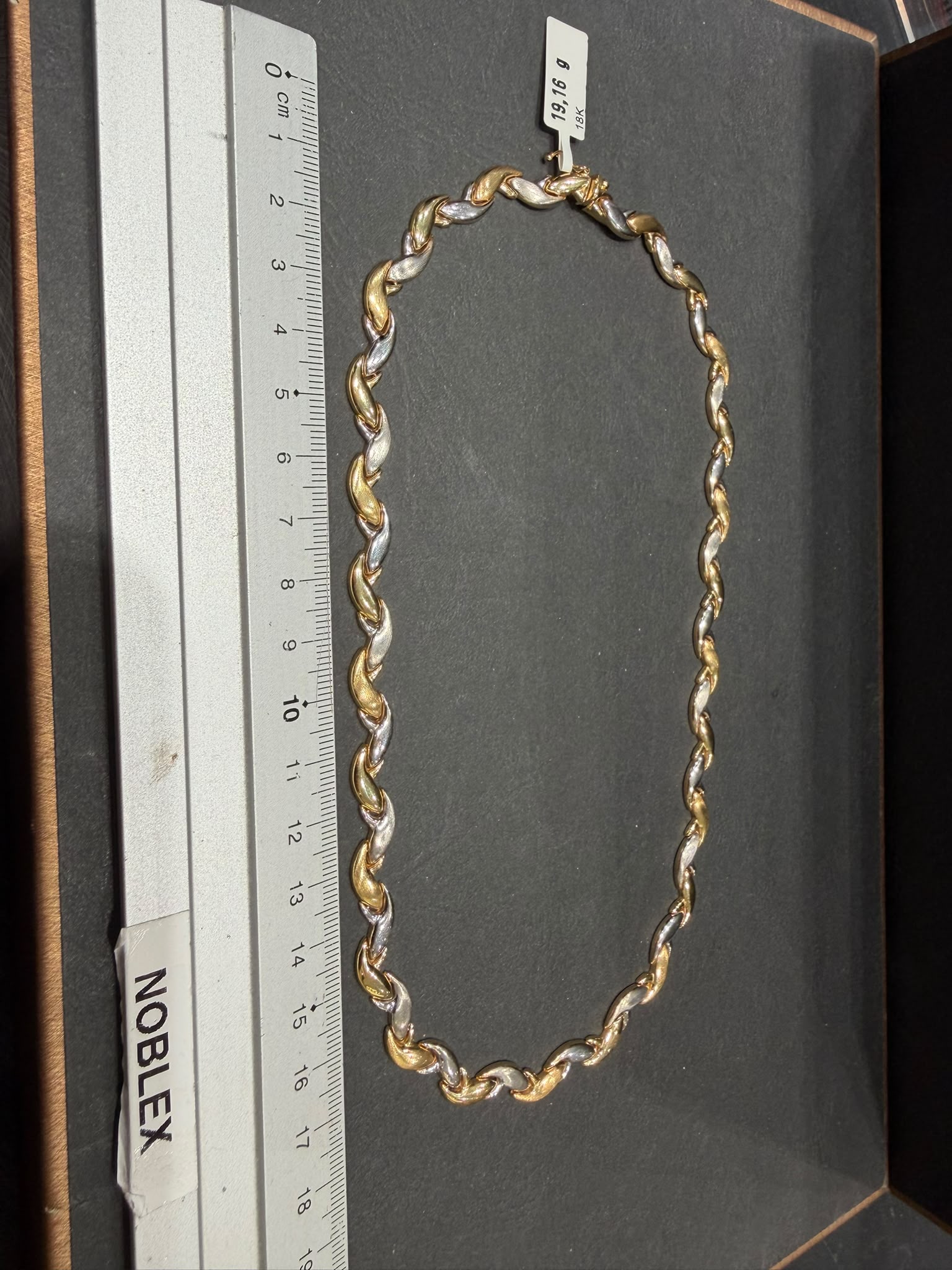 Begagnad Halsband 18k - 19,16g - Bild 2