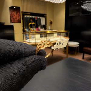 Begagnad ring i 21K - 1,97g