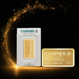 C.Hafner - 20g Guldtacka - 999,9