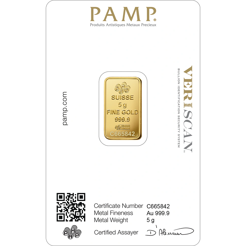 PAMP Fortuna 5 g i originalförpackning, framsida