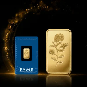 PAMP Rosa 5 g guldtacka med originalförpackning