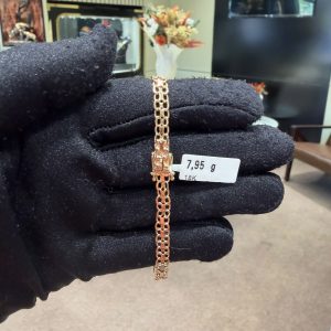 Begagnad X-länk Armband 18K - 7,95g