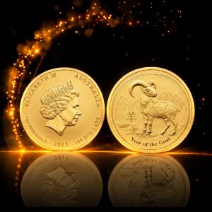1 oz Australian Lunar Year of the Goat 2015
