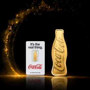 PAMP 5g guldtacka Coca-Cola™ 140 Years