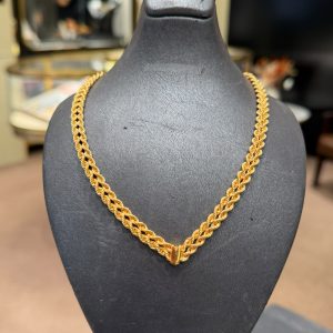 Begagnat halsband 18K - 12,80g