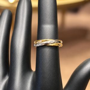Begagnad ring med Diamanter 18K - 4,74g