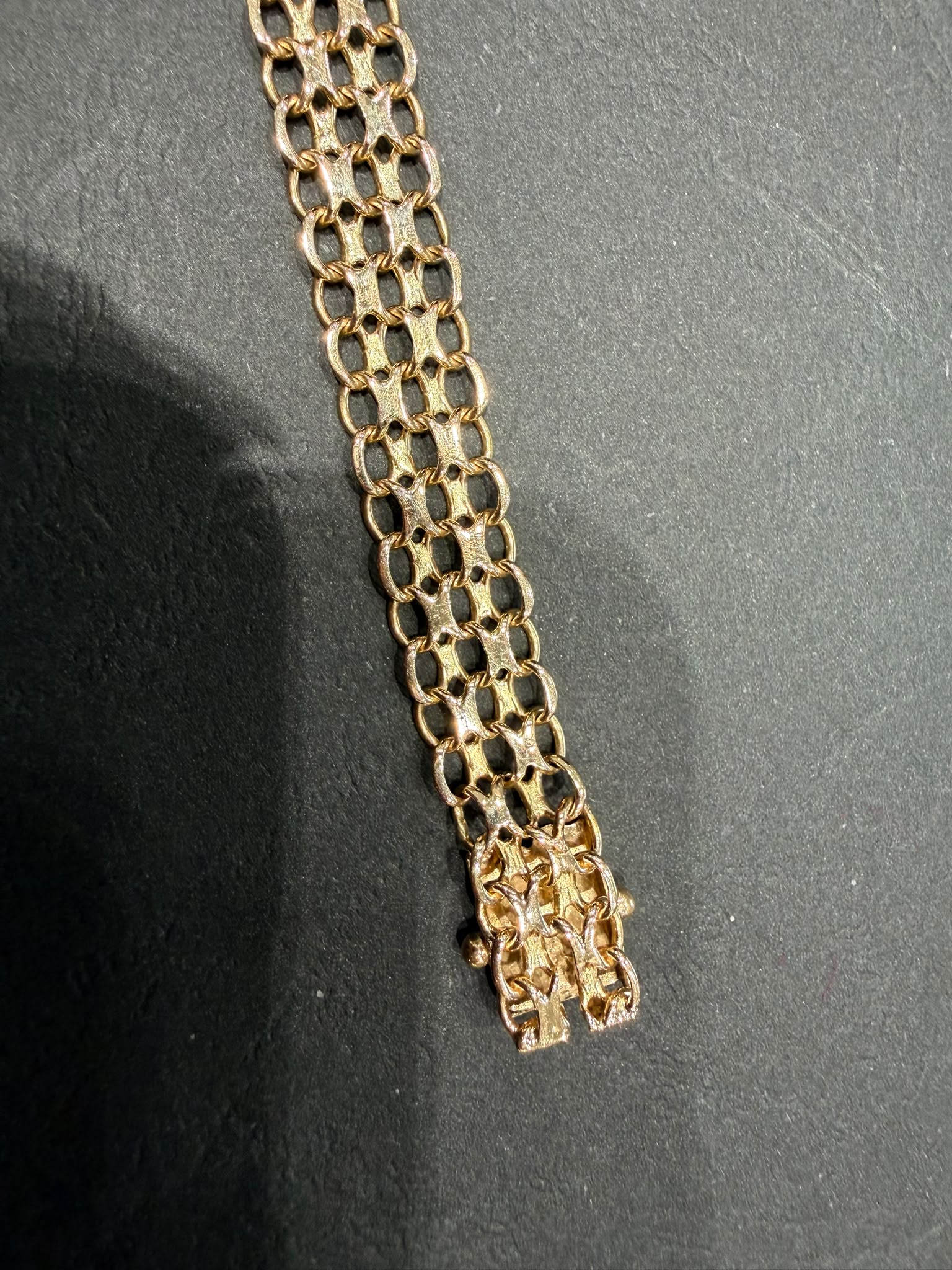 Begagnad X-länk Armband 18K - 15,32g - Bild 4